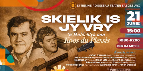 Skielik is jy vry - 'n Huldeblyk aan Koos du Plessis