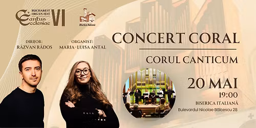 Concert coral - Corul Canticum