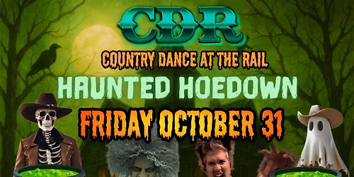COUNTRY DANCE AT THE RAIL: HAUNTED HOEDOWN
