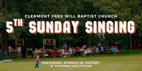 5th Sunday Singing: Strings of Victory