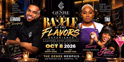 The Battle of the Flavors: 5-Course Dining Experience