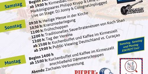 Kirmes in Lannesdorf 2026