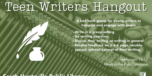 Teen Writers Hangout