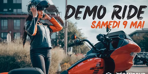 DEMO RIDE MOD\u00c8LES HARLEY-DAVIDSON\u00ae 2026
