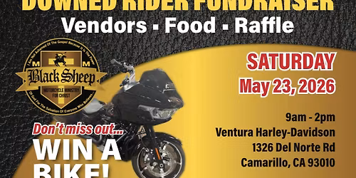 Ventura Black Sheep ( DOWNED BIKER EVENT 5th Annual)