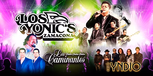 RenRod & Amplify Presentan Los Yonics, Los Caminantes y Yndio