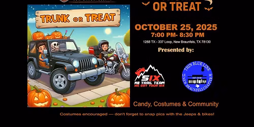 \ud83c\udf83 Trunk or Treat at Gruene Harley-Davidson \ud83c\udf83