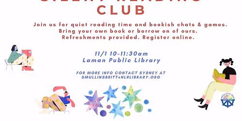 Silent Reading Club (Registration Required)