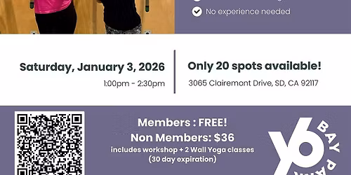 Intro to Wall Yoga: The Why Behind The Wall w\/Anne & Daph