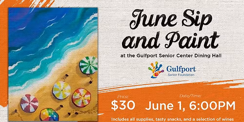 Sip, Chat & Paint: Beach Day
