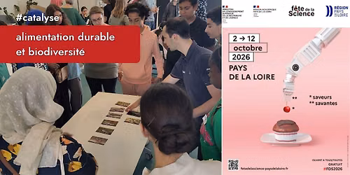Conf' interactive : alimentation & biodiversit\u00e9, mon assiette est vivante !