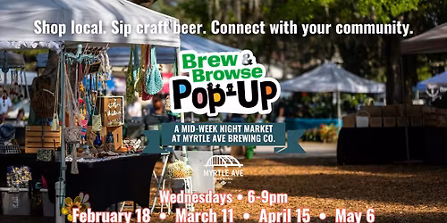 Brew & Browse Pop-Up: A Mid-Week Night Market