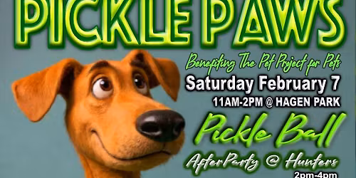 Pickle Paws 2026 Benefiting The Pet Project for Pets