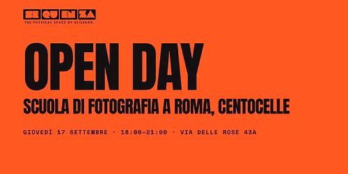 Open Day - Scuola di fotografia - Centocelle