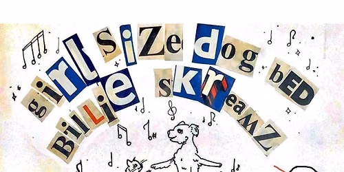 Girl Size Dog Bed and Billie Screamz at Lovelocks Cafe