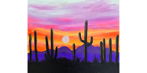 Southwestern Sunset - Paint and Sip in Phoenix | Classpop!\u2122