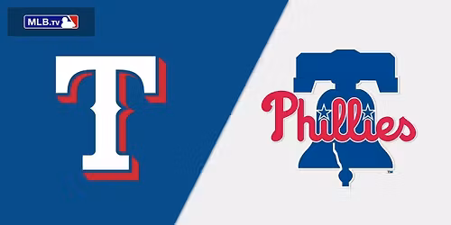 Texas Rangers at Philadelphia Phillies