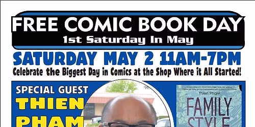 Food Drive Benefit at Flying Colors Comics