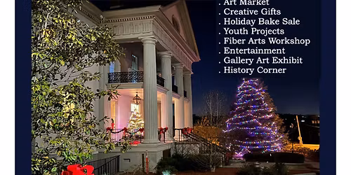 Holiday Open House, Tree Lighting, Art Market