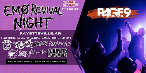 EMO REVIVAL NIGHT: FAYETTEVILLE, AR w\/ Page 9