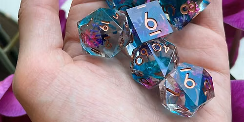 Make Your Own Dungeons and Dragons Dice Set Workshop