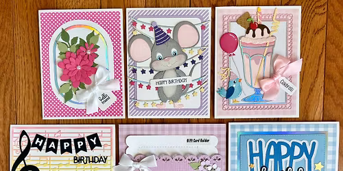 Nikkis April Card Class at Scrapmania