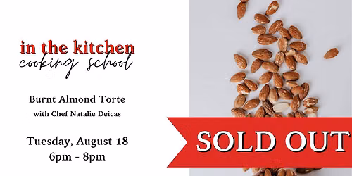 Burnt Almond Torte Baking Class