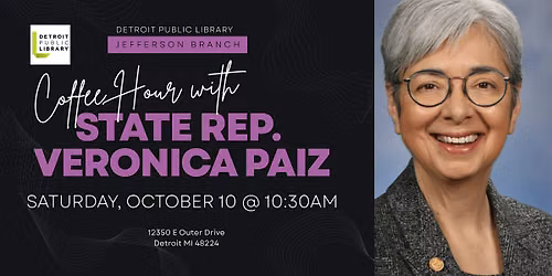 Coffee Hour with Sate Representative Veronica Paiz