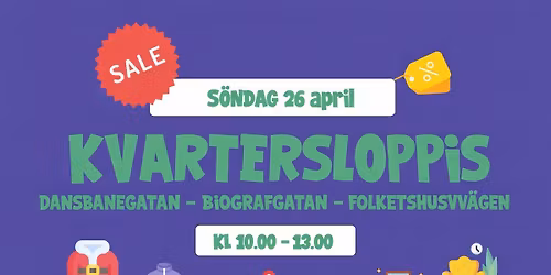 Kvartersloppis Klagshamn - 26 april