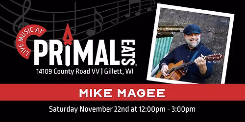 Mike Magee LIVE at Primal Eats