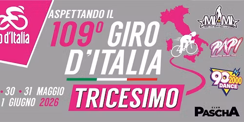 ASPETTANDO IL GIRO D'ITALIA | TRICESIMO PARCO TAMI | DAL 29 MAGGIO AL 1 GIUGNO