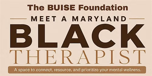 4th Meet A Maryland Black Therapist