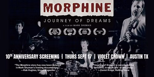 Morph*ne: Journey of Dreams -- 10th Anniversary Documentary Film Screening