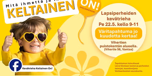 Kev\u00e4trieha Keltainen On!
