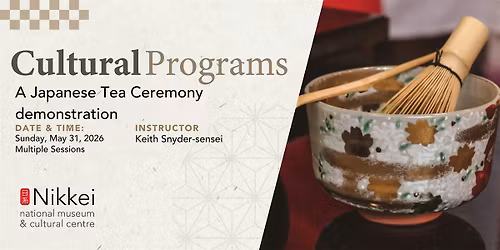 A Japanese Tea Ceremony demonstration
