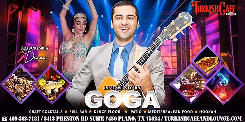 International Night with Live Music by Goga!