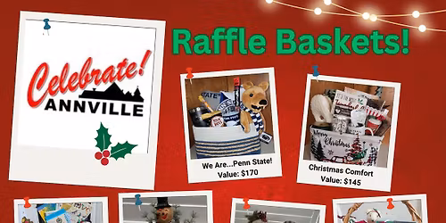 Holiday Raffle Basket Tickets Sale - weather permitting