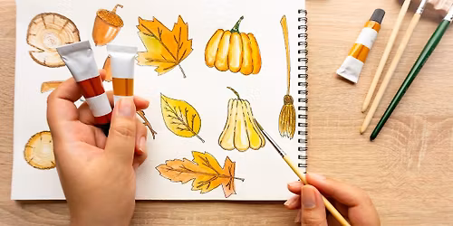 Autumn-Inspired Art Journaling