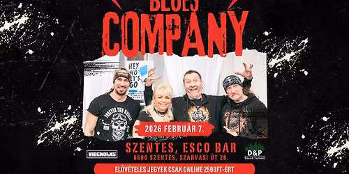 \ud83c\udfb8 BLUES COMPANY \u2022 SZENTES \u2022 2026. FEBRU\u00c1R 7.