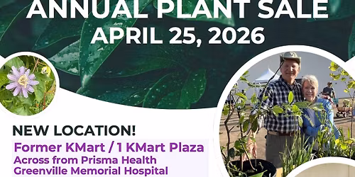 GGMGA Annual Plant Sale