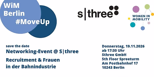 WiM #MoveUp @ SThree GmbH Berlin