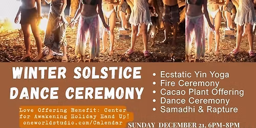 SOLSTICE Dance Ceremony