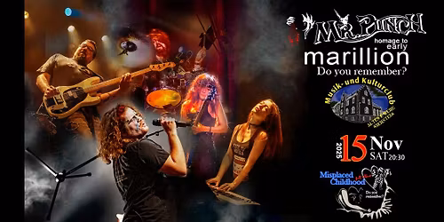A Tribute to Marillion mit "Mr.Punch"