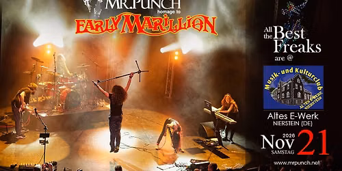 A Tribute to Marillion mit "Mr.Punch"
