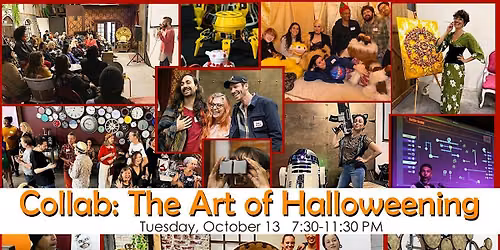 Collab - HALLOWEENING - LA's Best Monthly Creative Networking Party!
