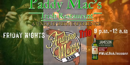 Andrew Morris Band Trio Live at Paddy Mac's 