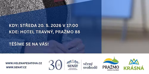 Helena Pe\u0161atov\u00e1 - sen\u00e1torka - ve\u0159ejn\u00e1 debata na Pra\u017em\u011b