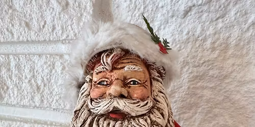 Santa Bust Decorating Class