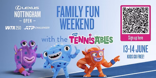 Family Fun Weekend at the Lexus Open Nottingham 2026