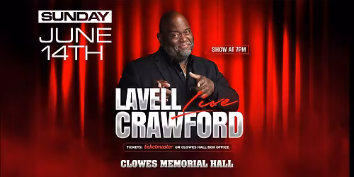 Lavell Crawford at Clowes Memorial Hall
